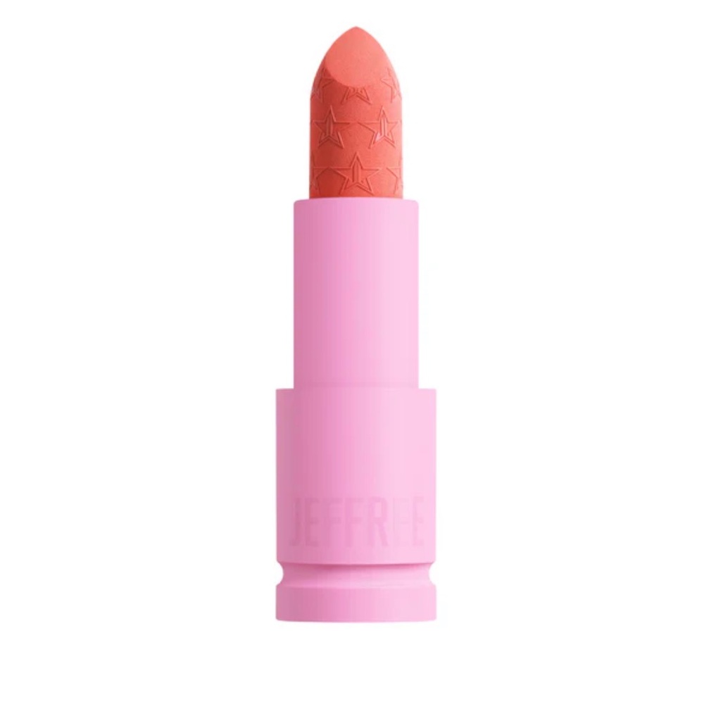 Jeffree Star Velvet Trap Lipstick in the shade Prick 🧡